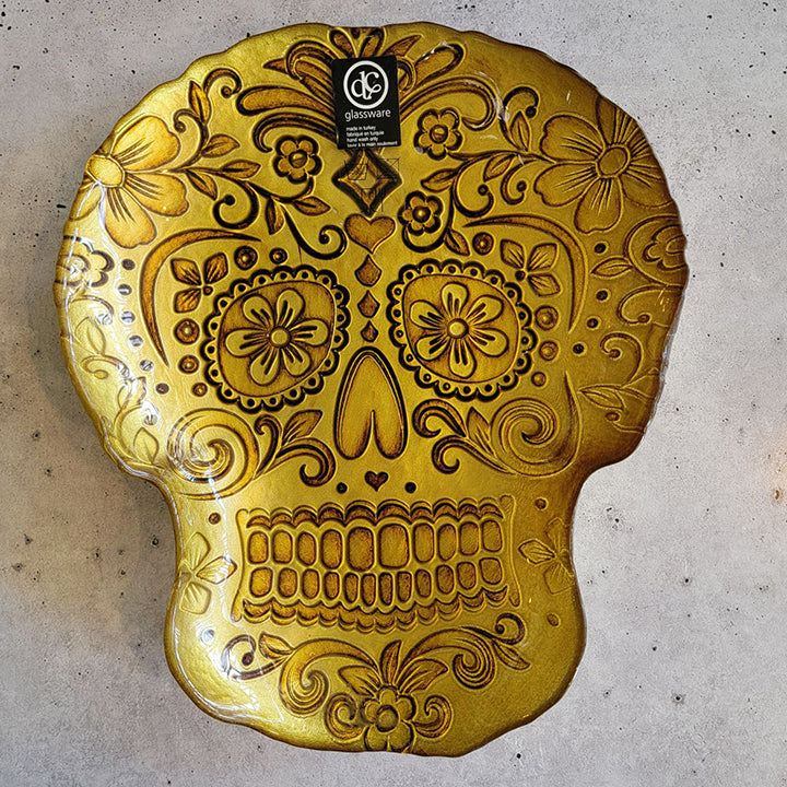 Sugar Skull two Toned Plate