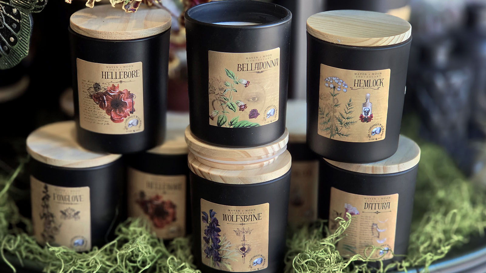 Baneful Herbs Candles