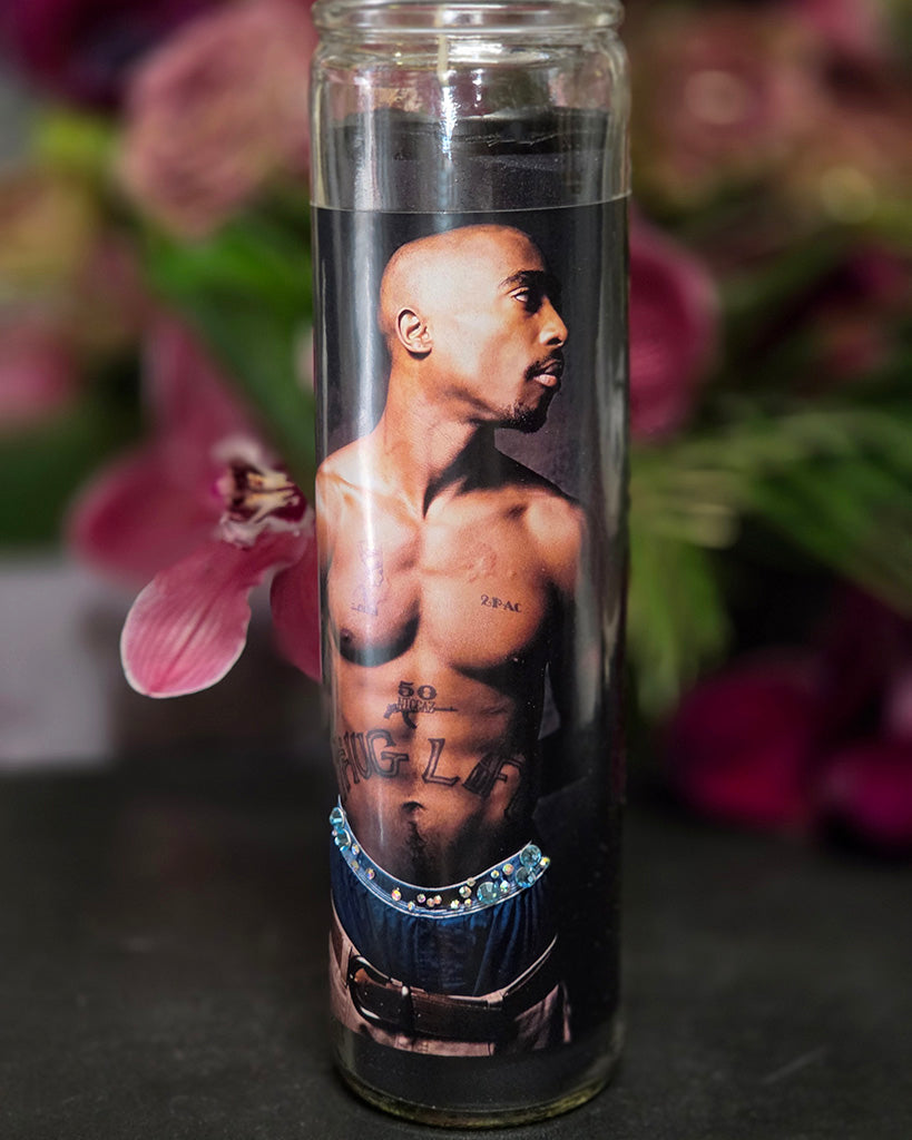 2Pac Prayer Candle