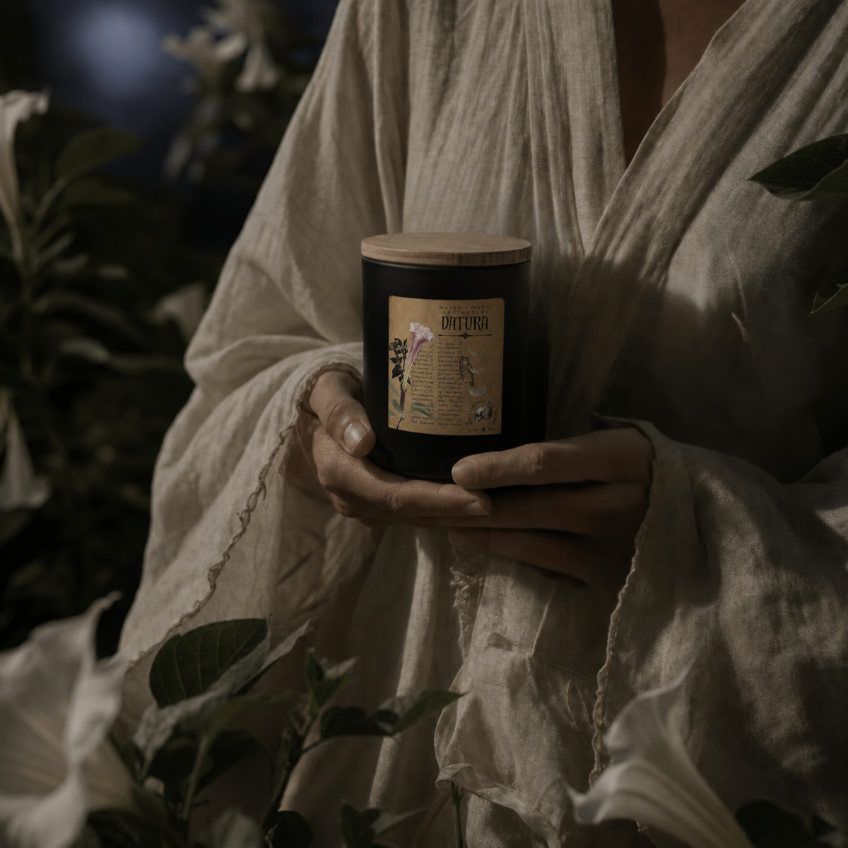 Datura Botanical Candle | Baneful Herbs Collection | 5.75 oz