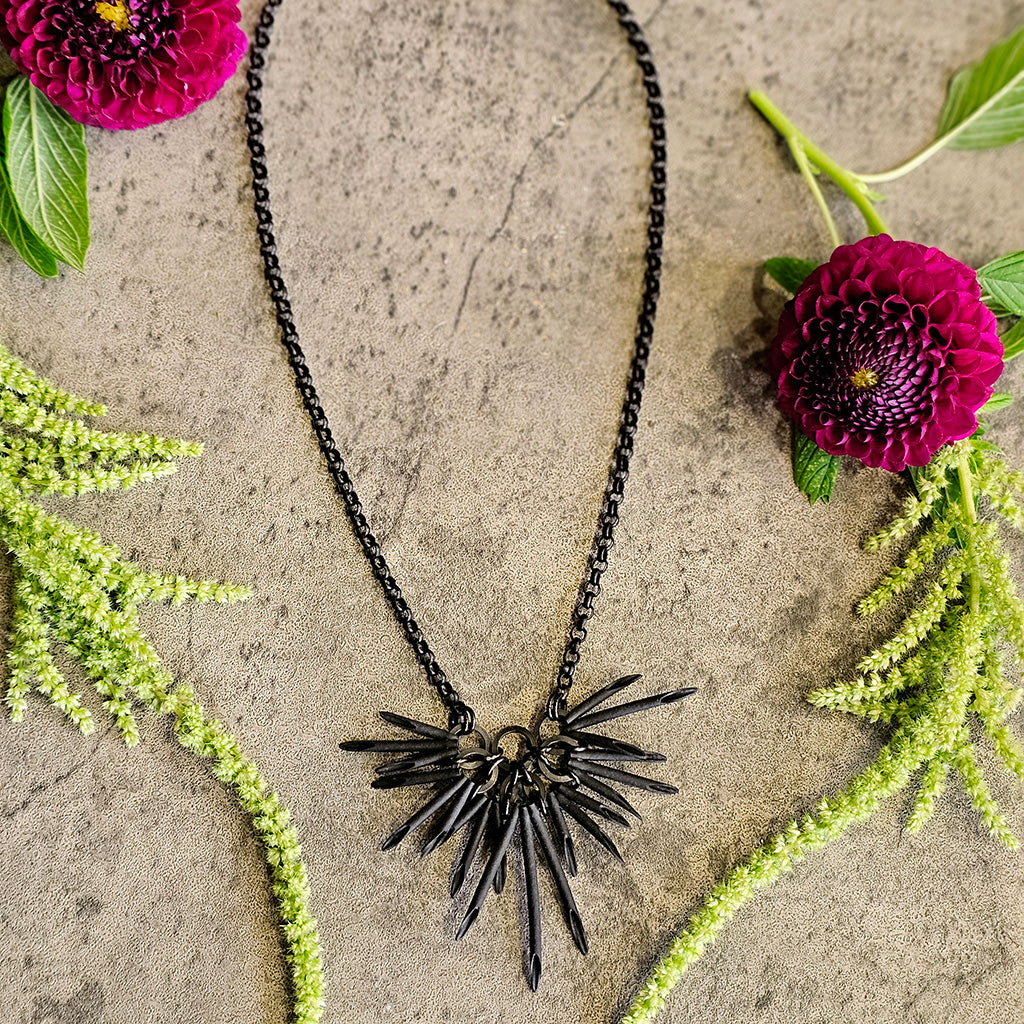 BLACK URCHIN//Black on Black