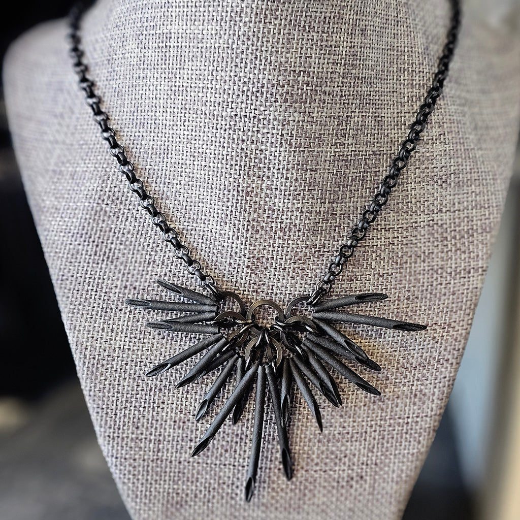 BLACK URCHIN//Black on Black