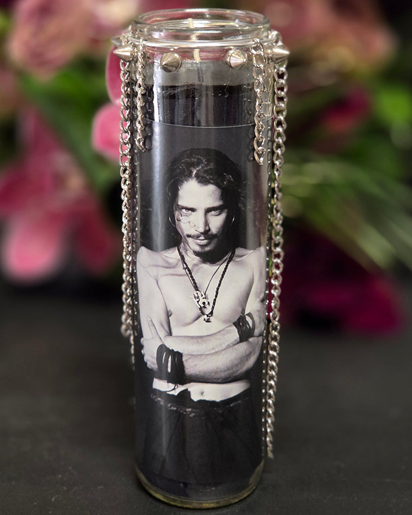 Chris Cornell Prayer Candle