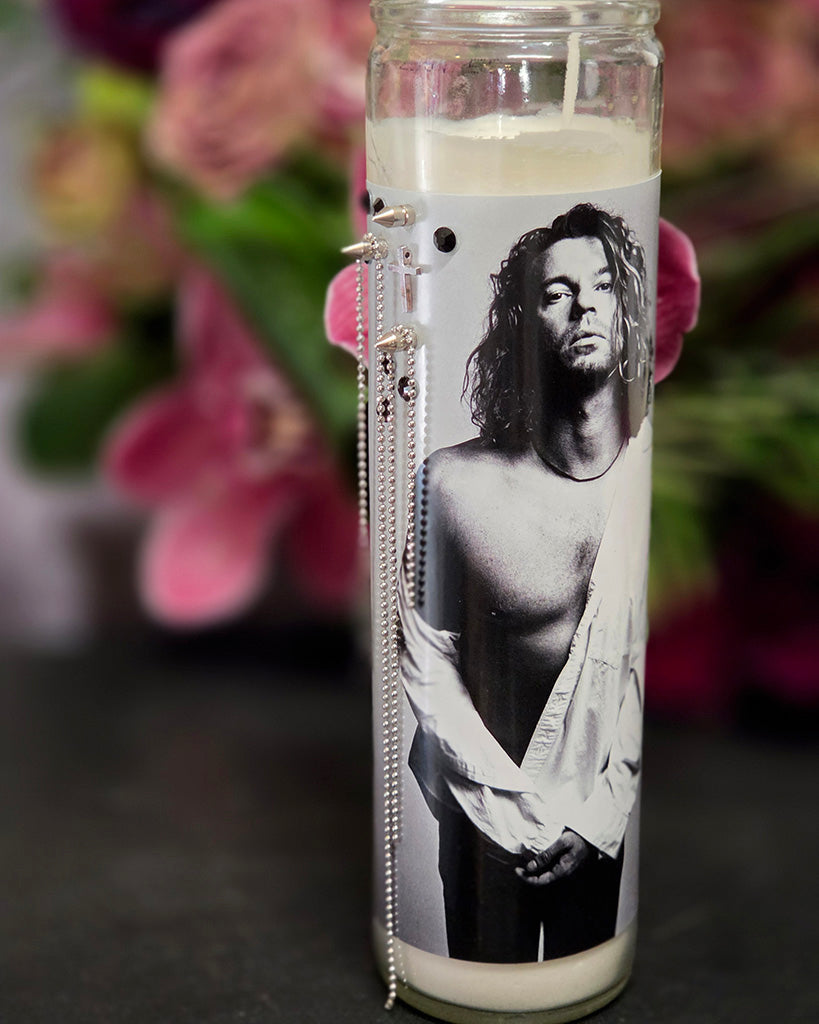 Michael Hutchence Prayer Candle