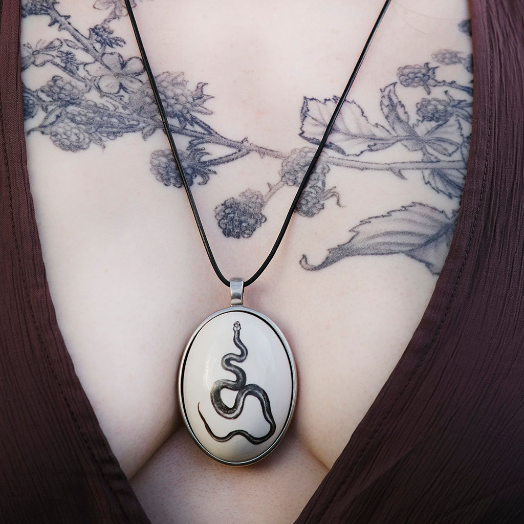 Texas Rattail Snake Pendant