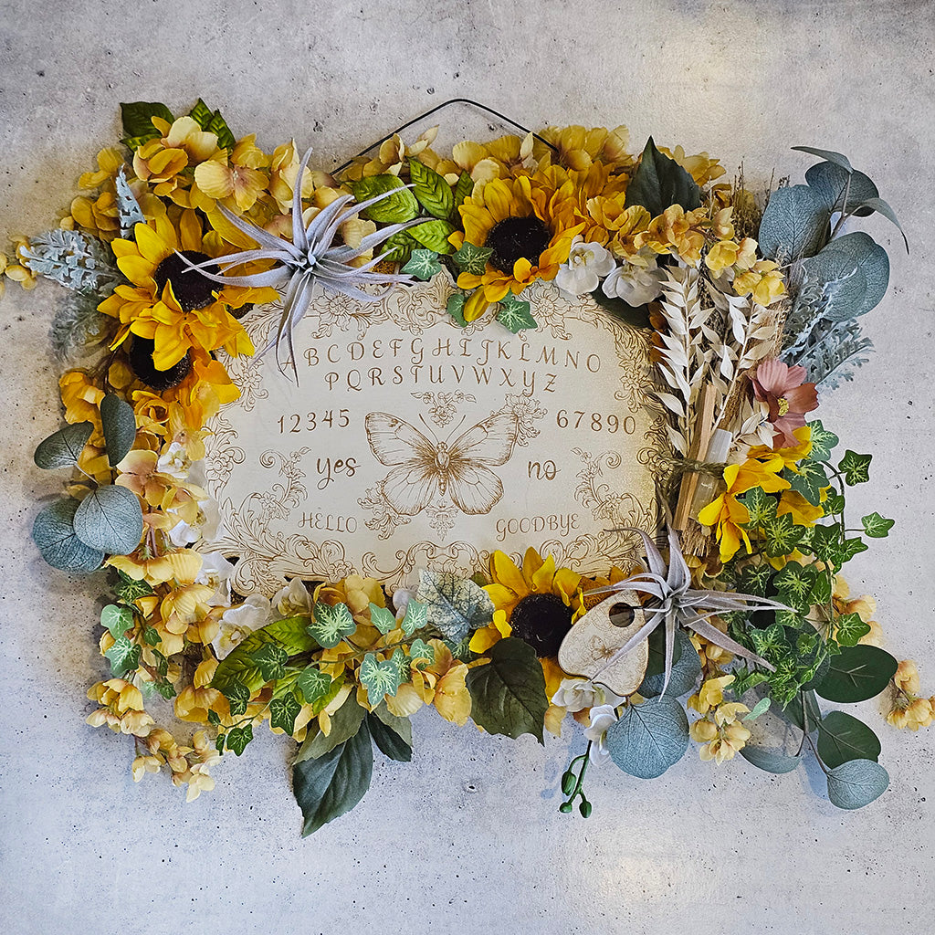 Rococo Boroque Butterfly Spirit Board-Yellow