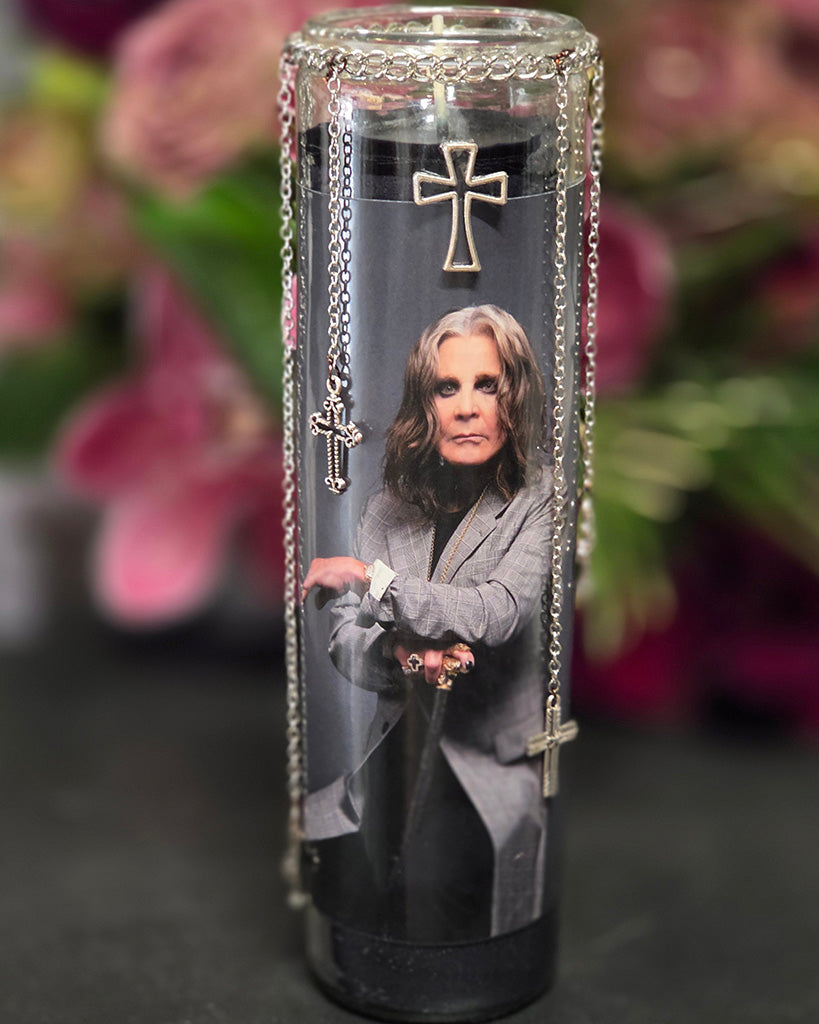 Ozzy Prayer Candle