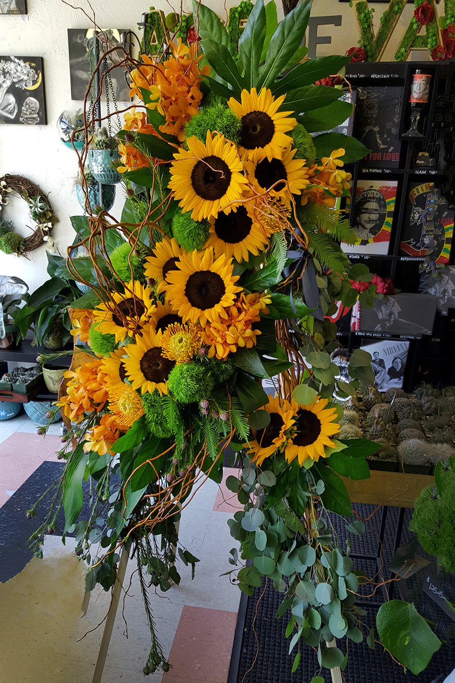 Sunflower Spray
