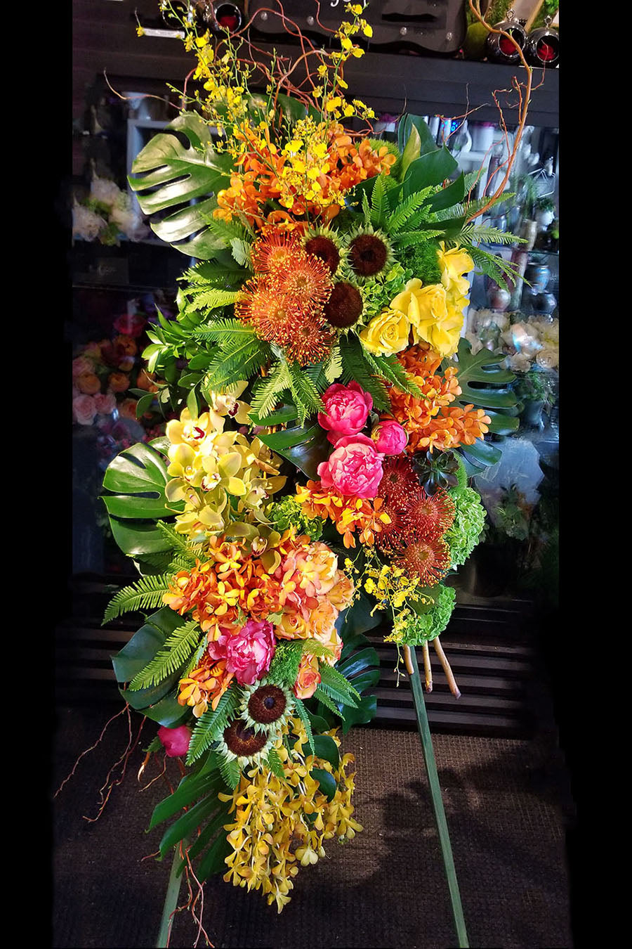 Tropical standing Spray