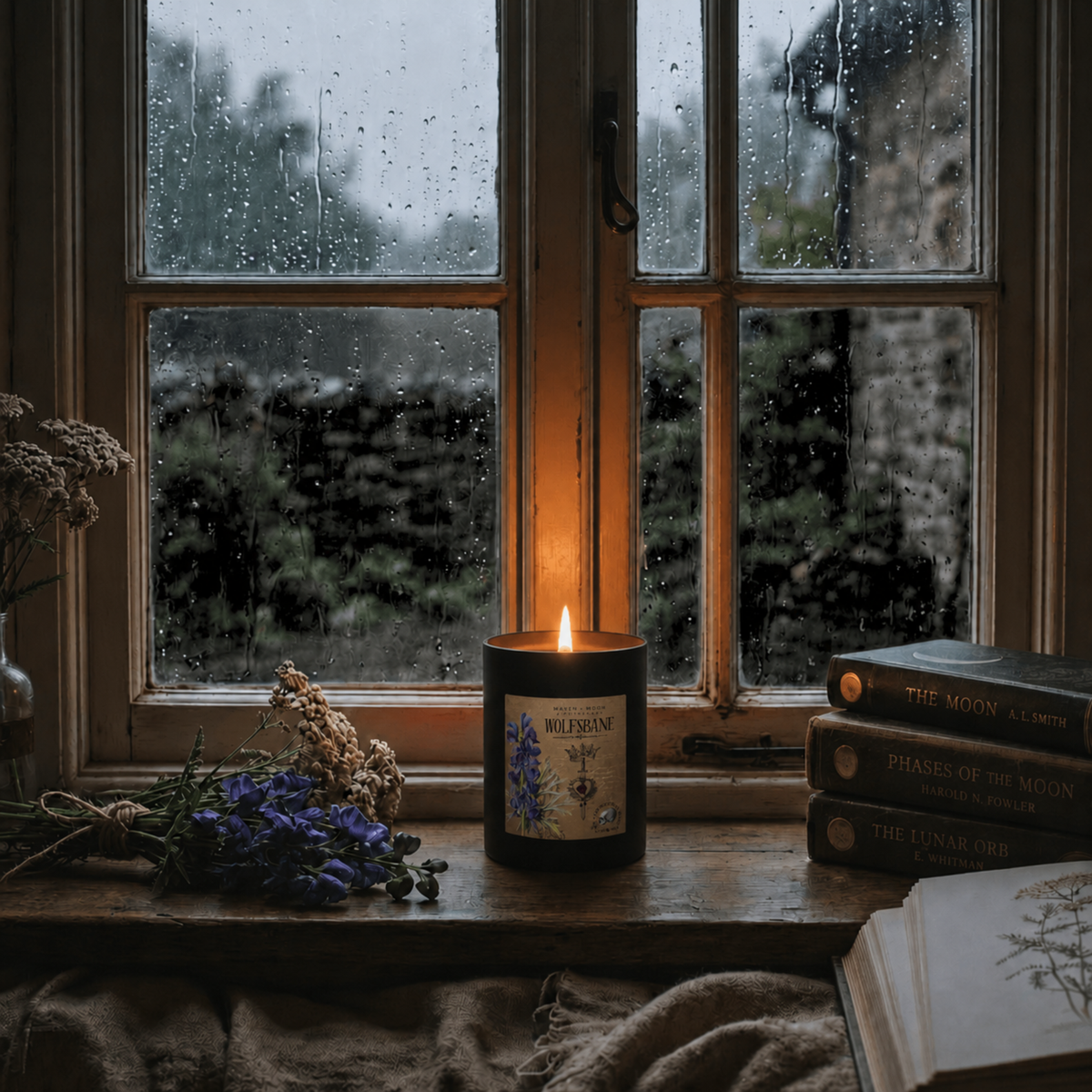 Wolfsbane Botanical Candle | Baneful Herbs Collection | 5.75 oz