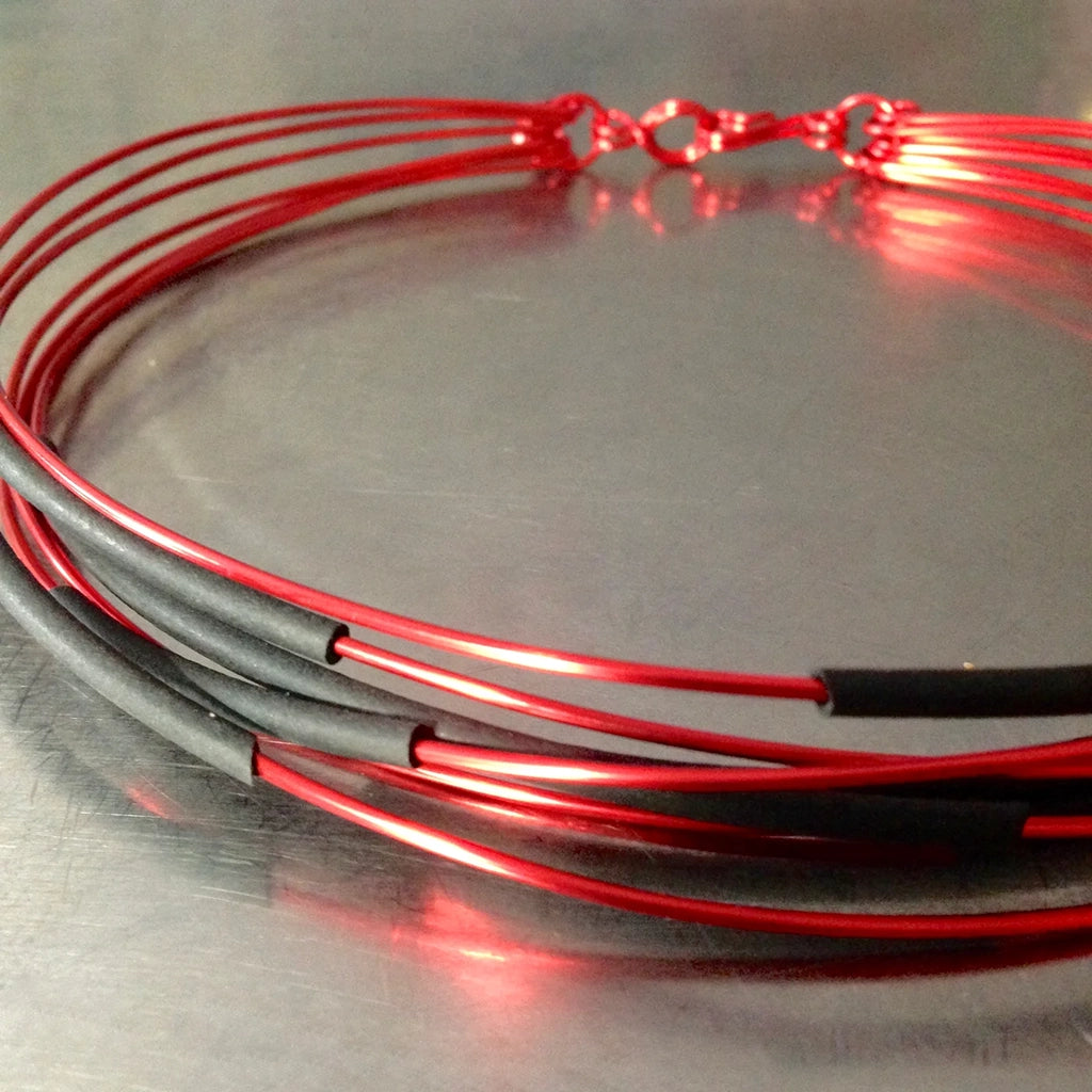 FIRE// Elliptical Envy Necklace