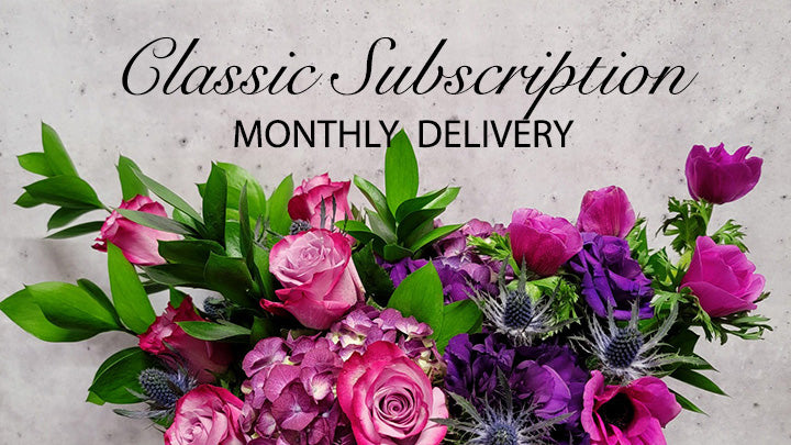 Flower Subscription- Monthly Delivery