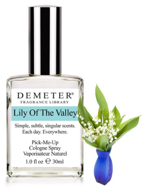 fragrance of lily flower Lily of the Valley 1oz Demeter Cologne Spray