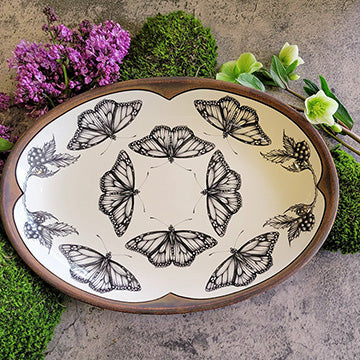 Small Oval Platter- 4 Designs