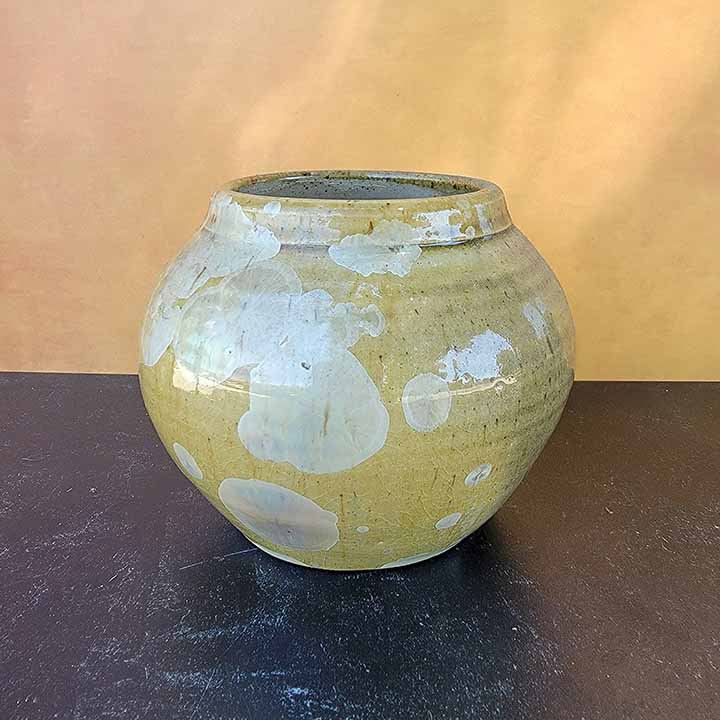 River Pottery Metallic Spotted Bowl